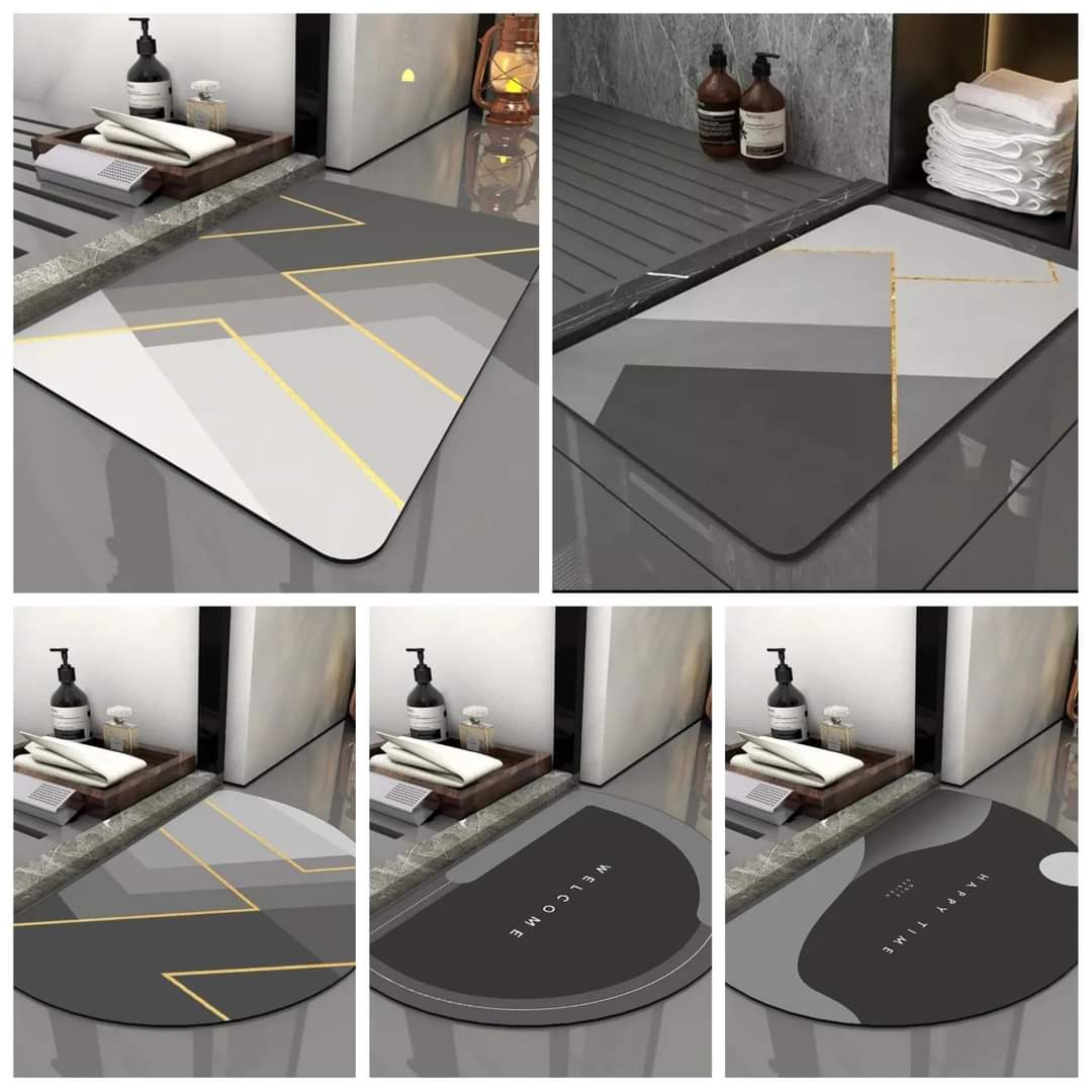 Quick Dry Bathroom Door Mat