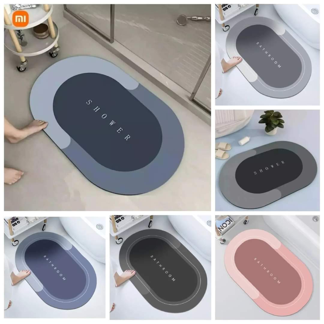 Quick Dry Bathroom Door Mat