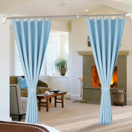 Shower curtain rods
