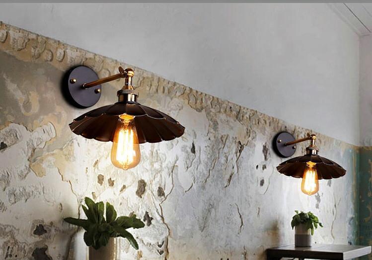 Nordic, modern, metal wall light fixture