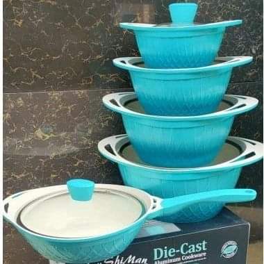 10Pcs die-cast  cookware set