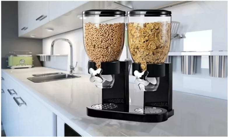 Double Cereals Dispenser