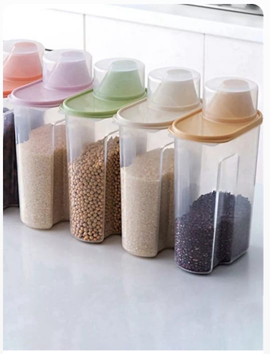 2.5Litres Cereal Jars Set 3pc gemellicollections