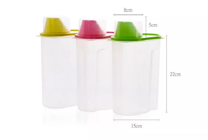 3pc Cereals Containers