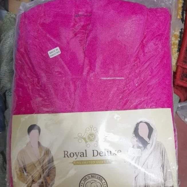 Cotton terry bathrobe, pink, available in Nairobi, Kenya